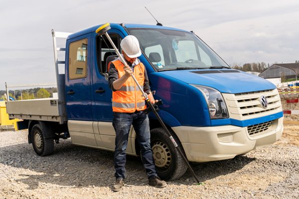 GNSS construção